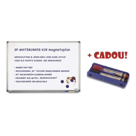 TABLA MAGNETICA MAGNETOPLAN 200x100 cm + CADOU!!! (Burete magnetic + 2 markere)