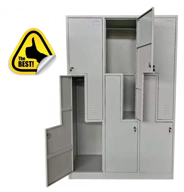 VESTIAR METALIC CU 6 USI Z (3x2) 1200x500x1800 mm (LxlxH), Asamblat, PLUS VESTIAR METALIC CU 6 USI Z (3x2) 1200x500x1800 mm (LxlxH), Asamblat, PLUS
