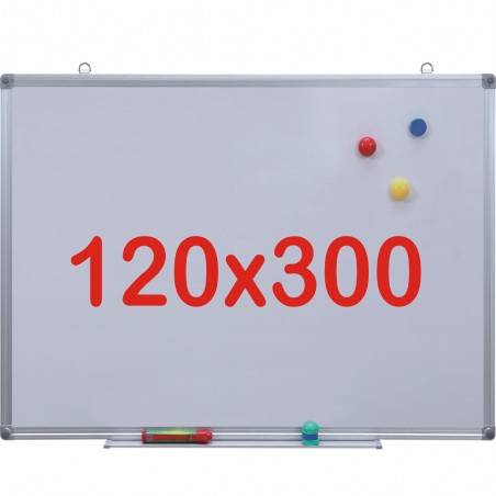 Tabla alba magnetica, 120x300 cm Premium
