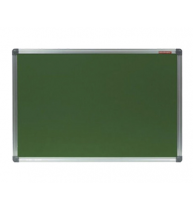 TABLA CRETA VERDE MAGNETICA 100x200 cm CLASSIC MEMOBOARDS, rama aluminiu 