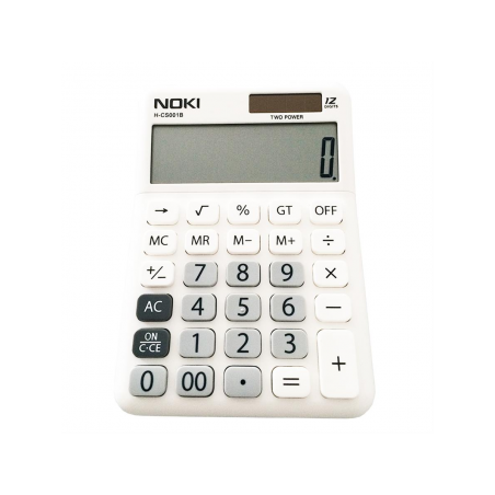 Calculator Birou 12Digiti HCS001 Alb Noki