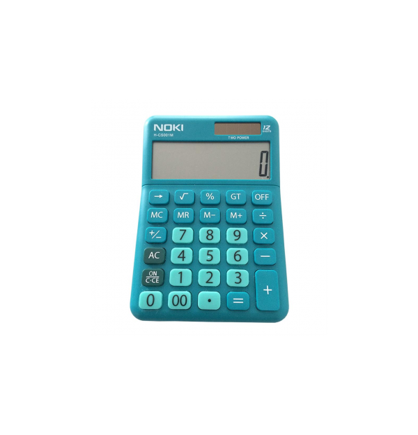 Calculator Birou 12Digiti HCS001 Albastru Noki