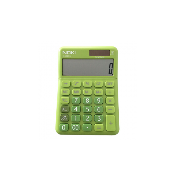 Calculator Birou 12Digiti HCS001 Verde Noki
