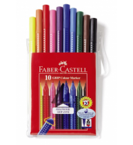 Carioca 10 culori Grip Faber-Castell