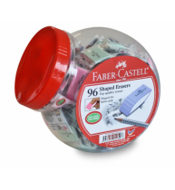 Radiera Creion Shape Pastel Borcan 96 Buc Faber-Castell