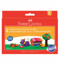 Plastilina 12 Culori 160G Faber-Castell