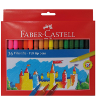 Carioci 36 culori Faber-Castell