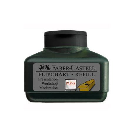 Refill marker flipchart Grip Negru Faber-Castell