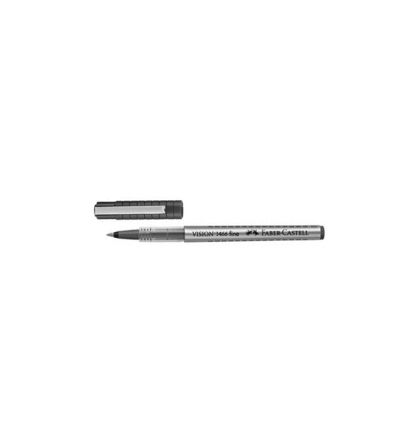 Roller 0.4Mm Negru Cu Capilarii Vision 1466 Faber-Castell