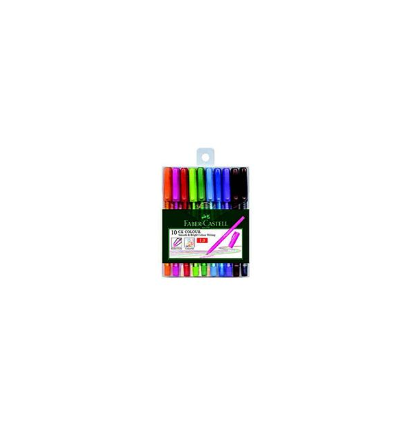 Roller 1Mm Gel Cx Colour Set 10 Faber-Castell