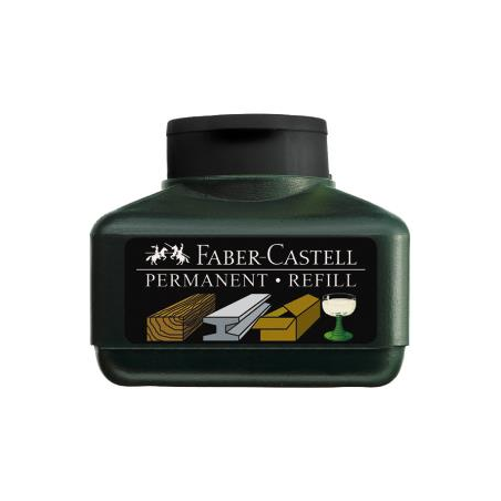 Refill Marker Permanent Grip Negru Faber-Castell
