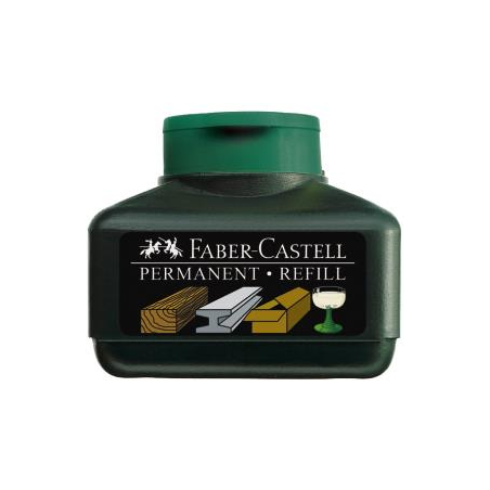 Refill Marker Permanent Grip Verde Faber-Castell