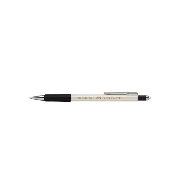Creion mecanic 0.7 mm Alb Grip 1347 Faber-Castell
