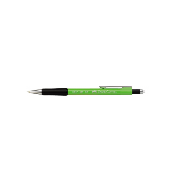 Creion mecanic 0.7 mm Verde Grip 1347 Faber-Castell
