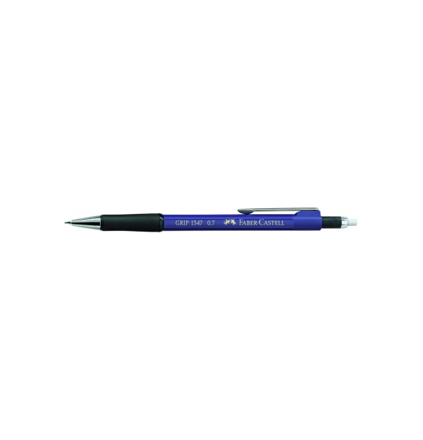 Creion mecanic 0.7 mm Bleu Grip 1347 Faber-Castell