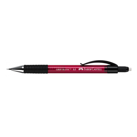 Creion mecanic 0.5 mm Rosu Grip-Matic 1375 Faber-Castell