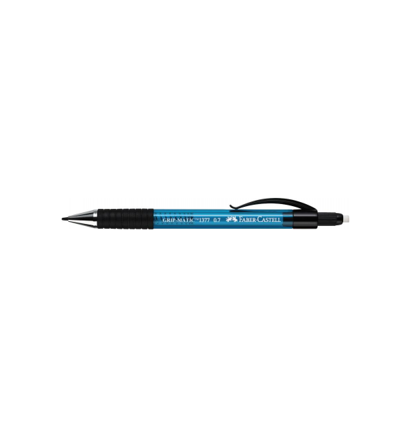 Creion mecanic 0.7 mm Albastru Grip-Matic 1377 Faber-Castell