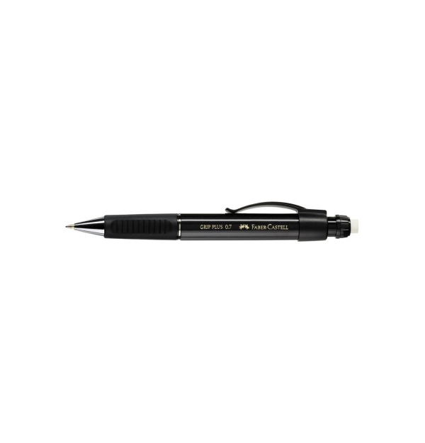 Creion Mecanic 0.7mm Negru Grip Plus 1307 Faber-Castell