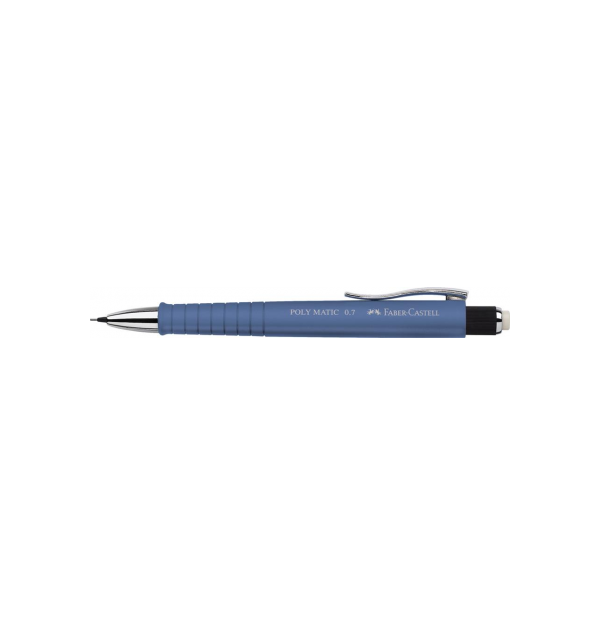 Creion Mecanic 0.7Mm Poly Matic Bleu Faber-Castell