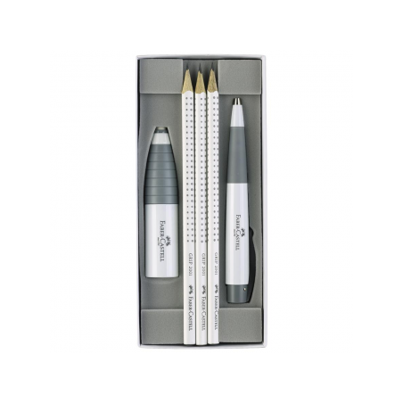 Set Cadou White Edition Faber-Castell