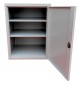 Fiset metallic Premium Asamblat Mini 2 rafturi 600x500x800 mm (LxlxH), 50 kg/polita, inchidere cu cheie, PLUS