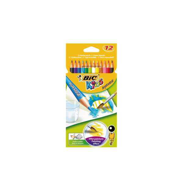 Creioane colorate Bic Tropicolors 2, 18 bucati/set