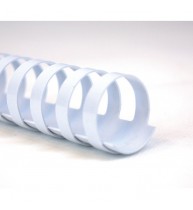 Spira GBC din plastic pentru legare 16mm, 100 bucati/cutie (145 coli)