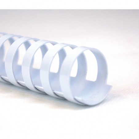 Spira GBC din plastic pentru legare 14mm, 100 bucati/cutie (125 coli)