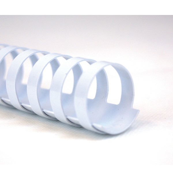 Spira GBC din plastic pentru legare 8mm, 100 bucati/cutie (45 coli)