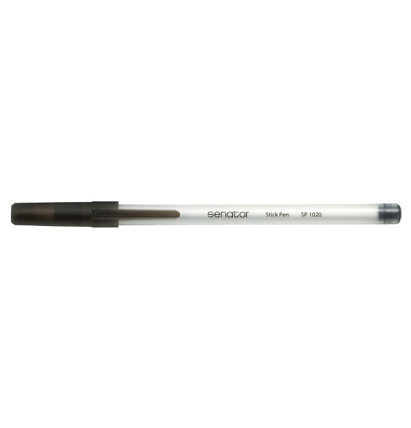 Pix fara mecanism Senator Stick Pen, 0.7 mm, negru