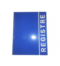 REGISTRU LUX A4, 80 file (coperta carton plastifiat)