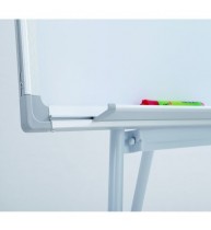 Pachet Flipchart magnetic, 70x100 cm Premium, inaltime ajustabila + accesorii: hartie flipchart, markere, burete, magneti